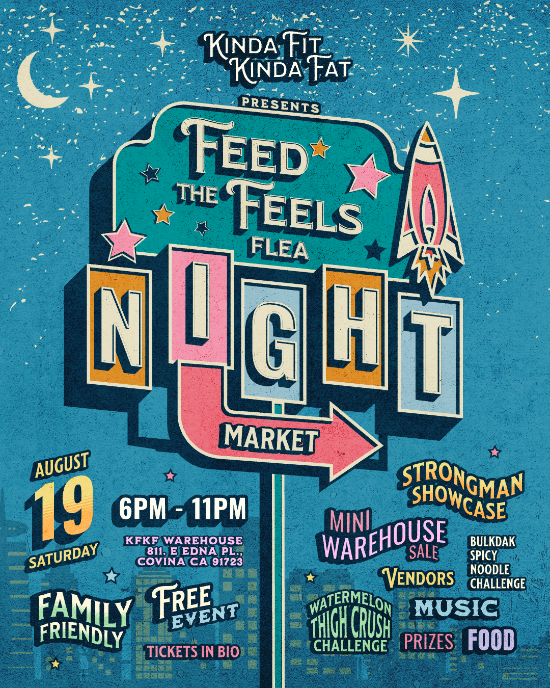 Our first Feed the Feels Flea Night Market Extravaganza! (SOLD OUT EVENT!)