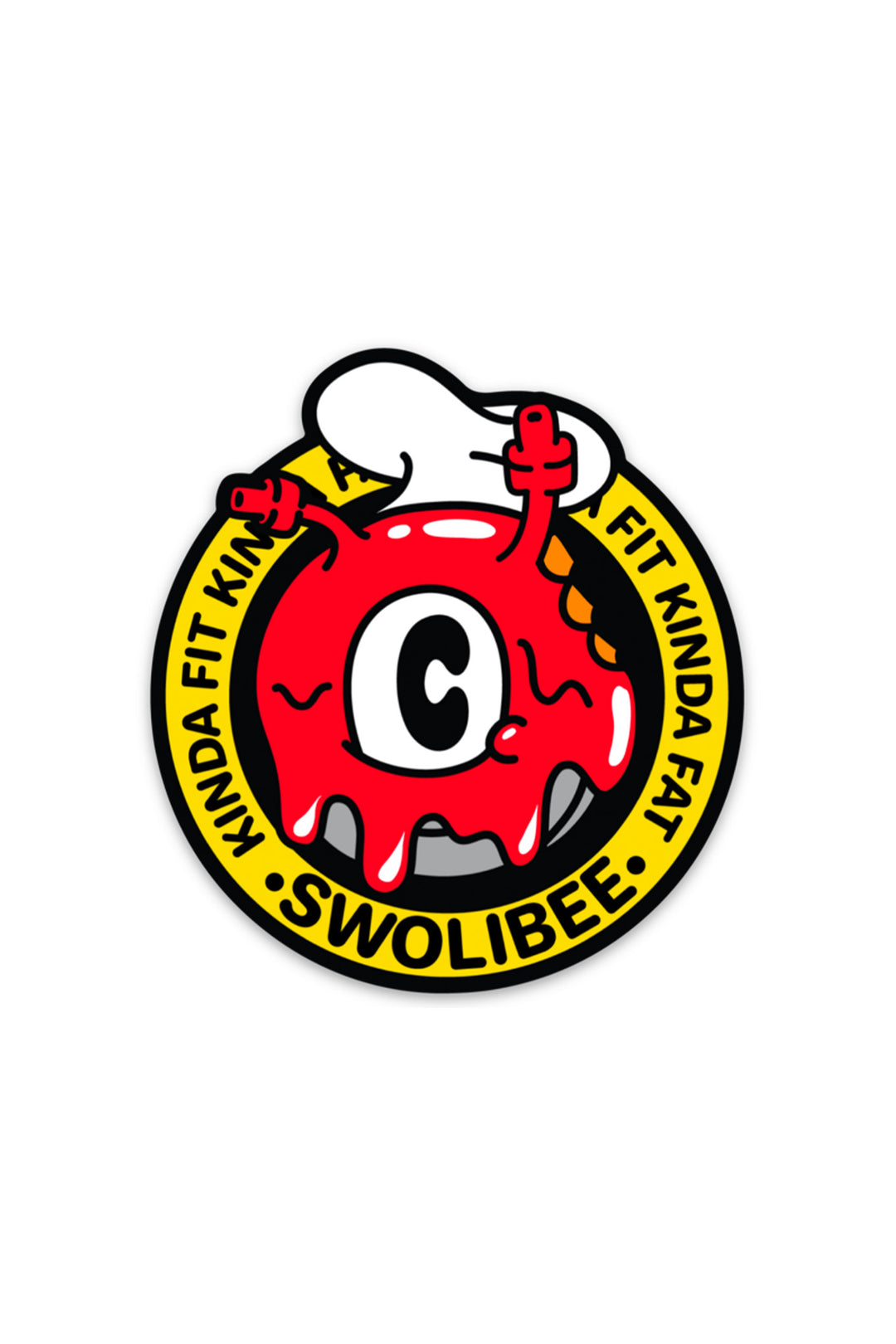 Swolibee Sticker