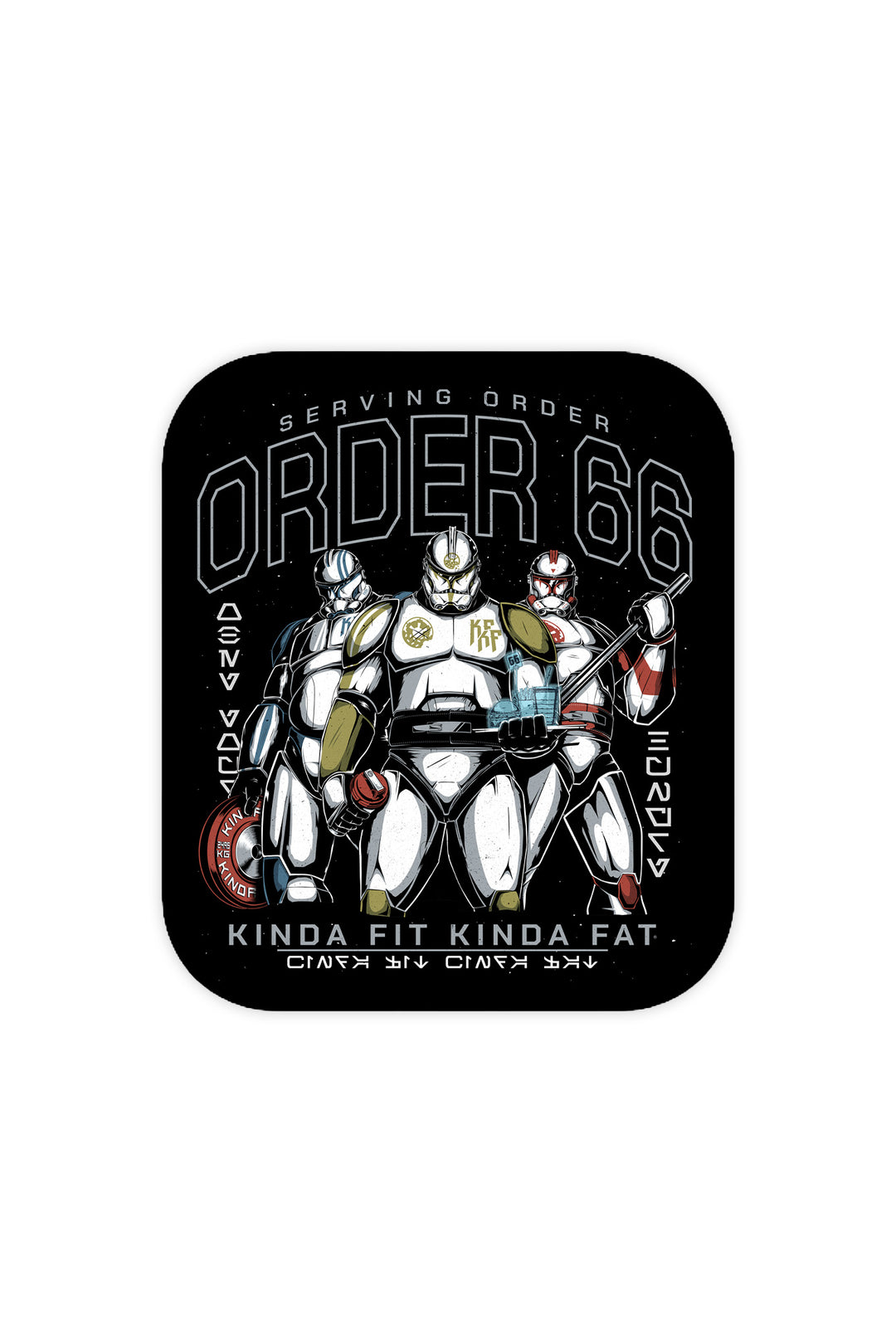 A Snack of the Clones Vinyl Sticker