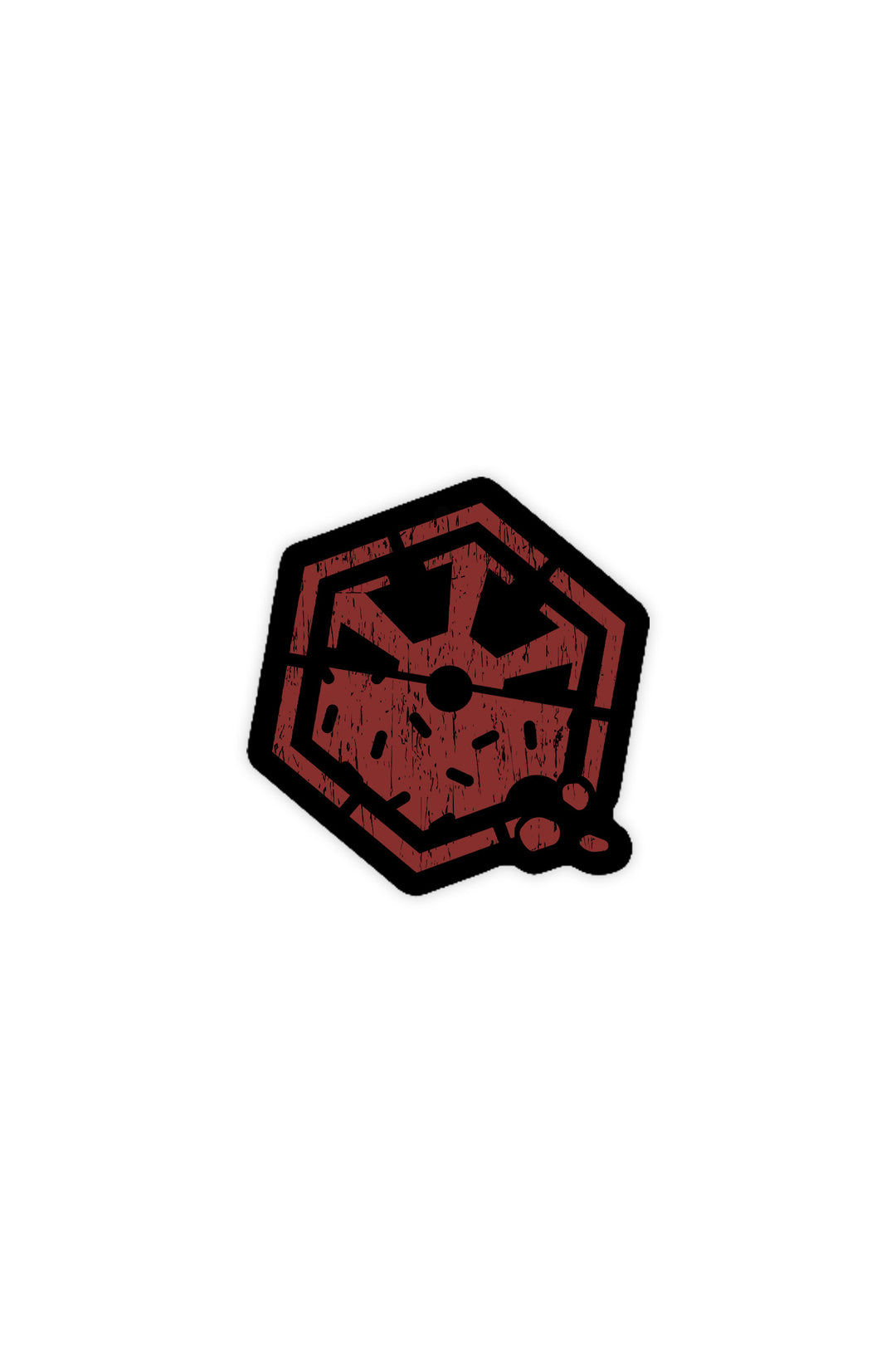 Darth Meal Icon Vinyl Sticker