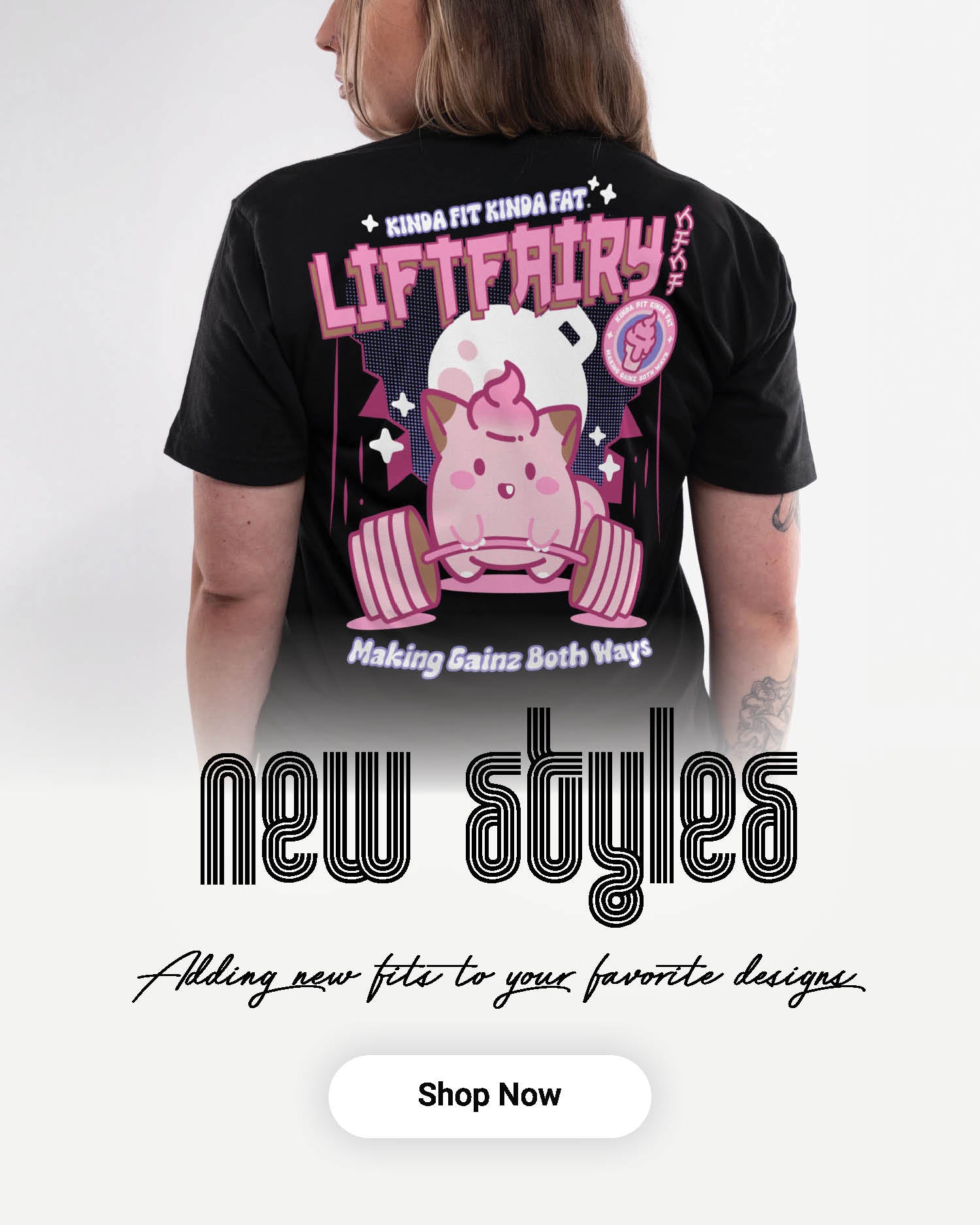 clefairy pokemon inspired design apart of the beefy beast collection