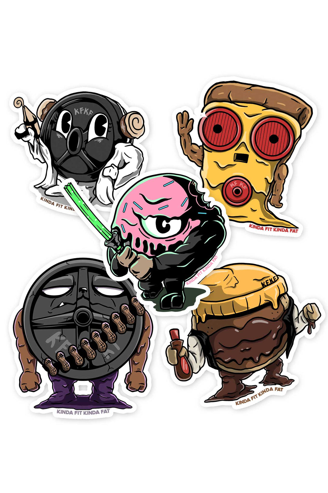 Galactic Crumbies Sticker Pack