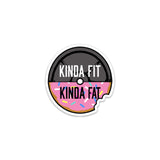 Original Donut Plate Vinyl Sticker