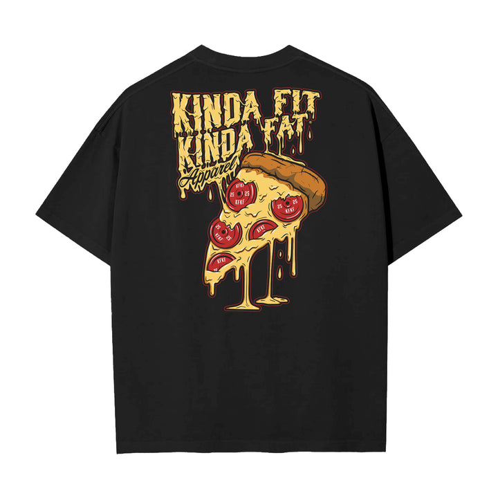 Plateroni Pizza Premium Oversized T-Shirt