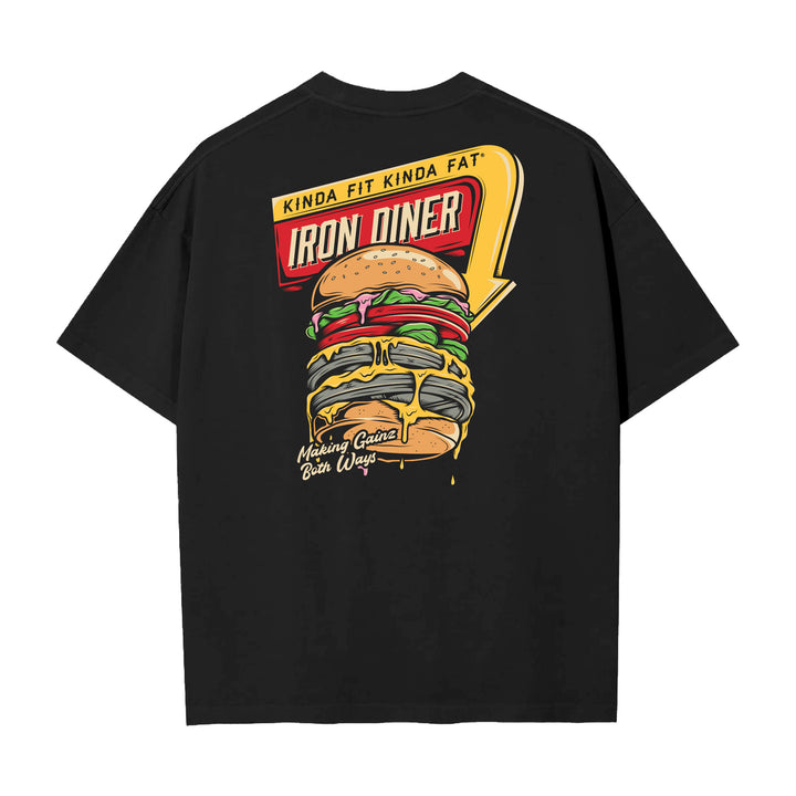 Iron Diner Premium Oversized T-Shirt