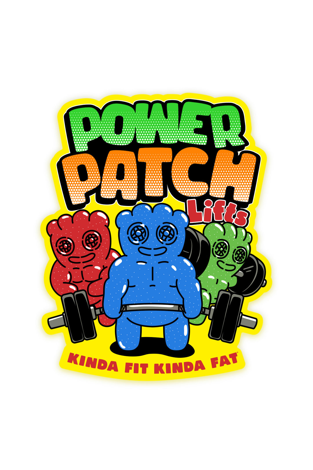 Power Patch Lifts Sticker