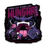 Hungar Vinyl Sticker