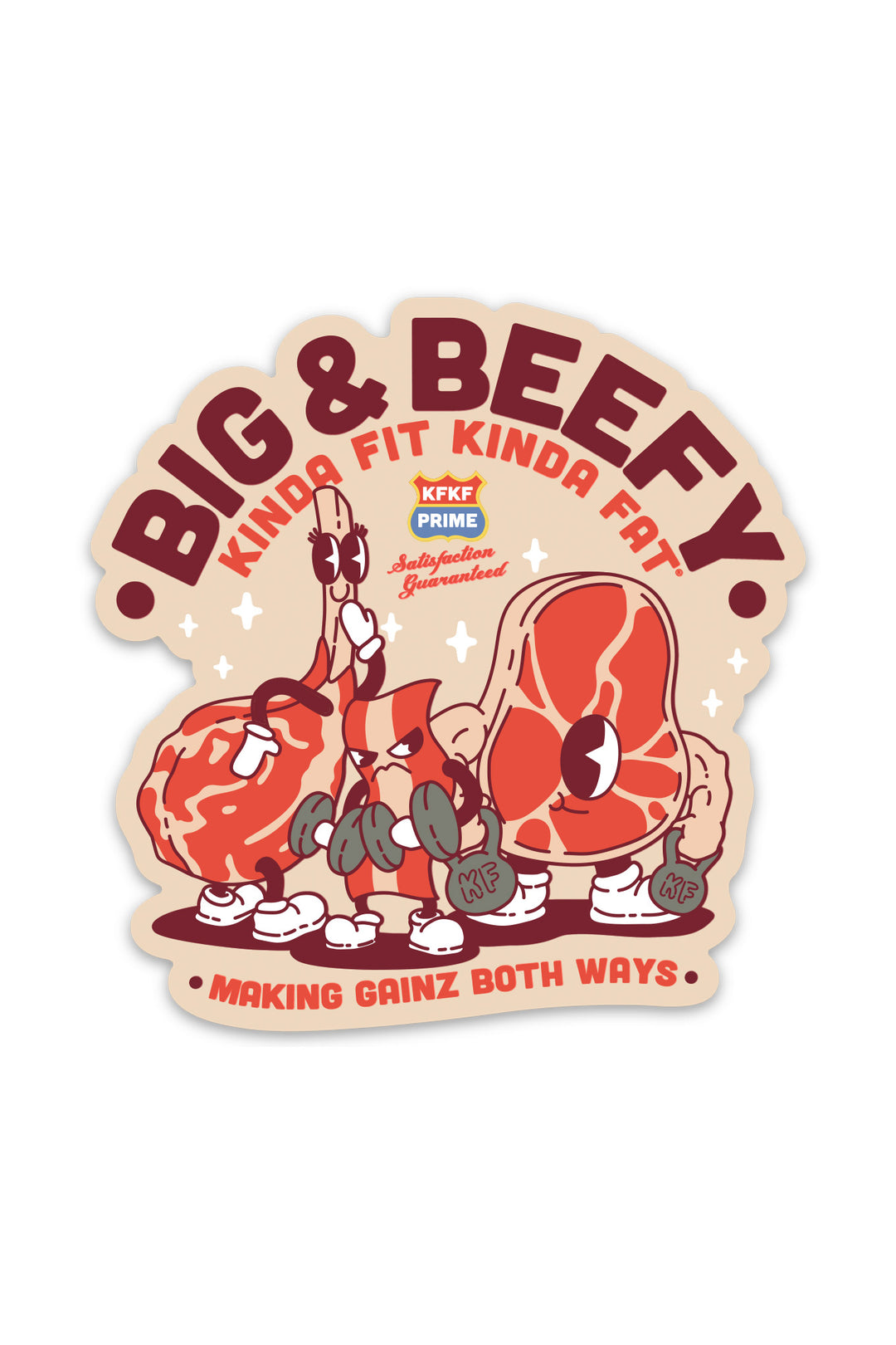 Big & Beefy Sticker