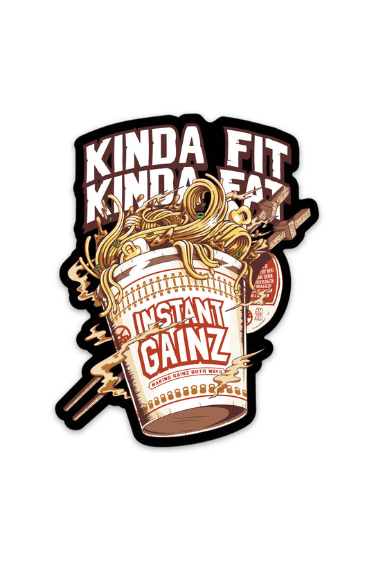 Stickers Collection – Kinda Fit Kinda Fat