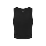 Fahrenheit Ribbed Crop Racer Tank
