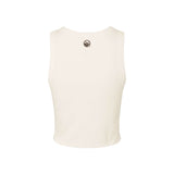 Fahrenheit Ribbed Crop Racer Tank