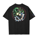 Wheyquaza vs Gyarolldos Premium Oversized T-Shirt