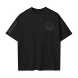 Wheyquaza vs Gyarolldos Premium Oversized T-Shirt