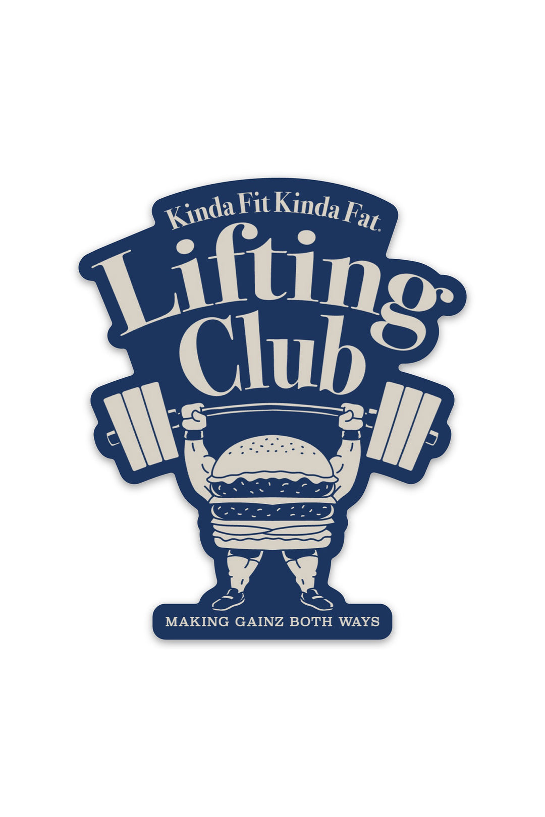 KFKF Lifting Club Vinyl Sticker