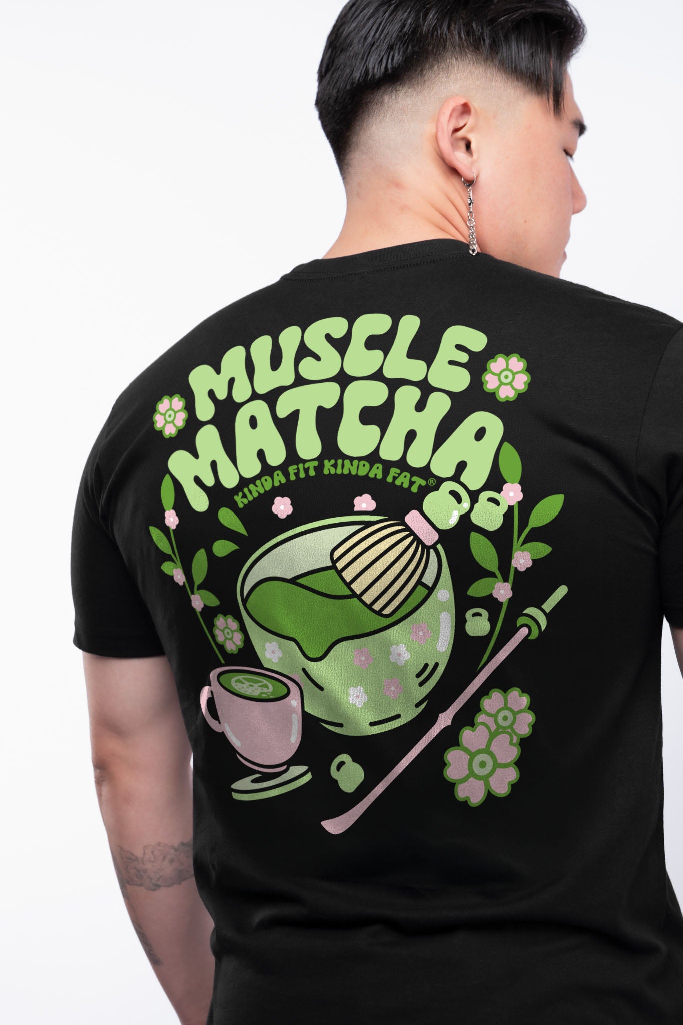 Muscle Matcha Signature Blend T-Shirt – Kinda Fit Kinda Fat