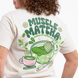 Muscle Matcha Deluxe Cotton T-Shirt