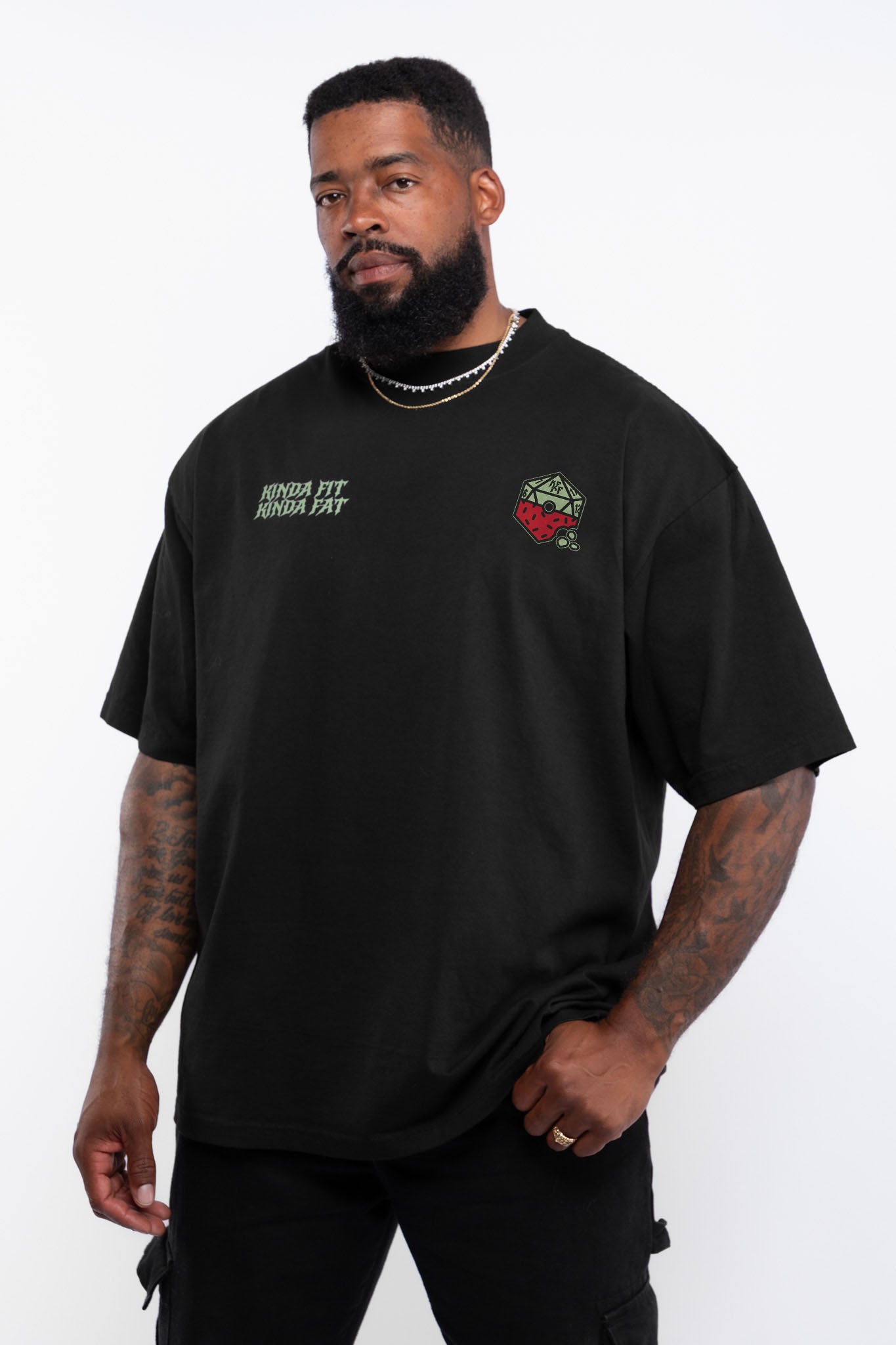 W-orc Out Premium Oversized T-Shirt – Kinda Fit Kinda Fat