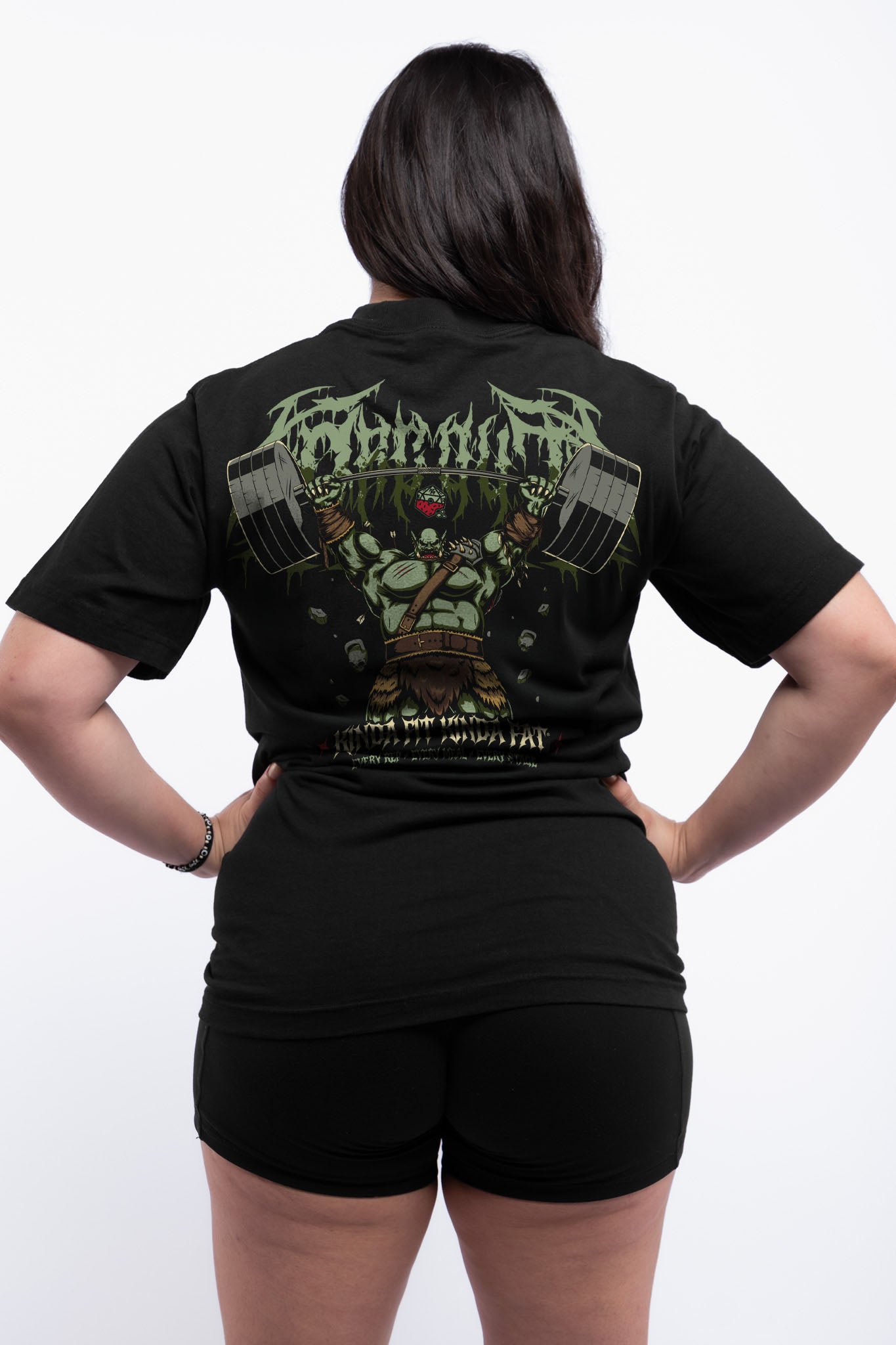 W-orc Out Premium Oversized T-Shirt – Kinda Fit Kinda Fat