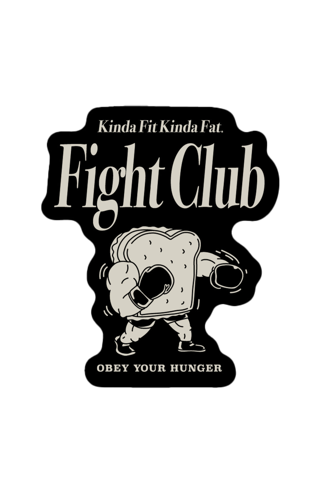 KFKF Fight Club Vinyl Sticker