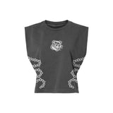 Food Chain Women's Cropped Muscle Tank