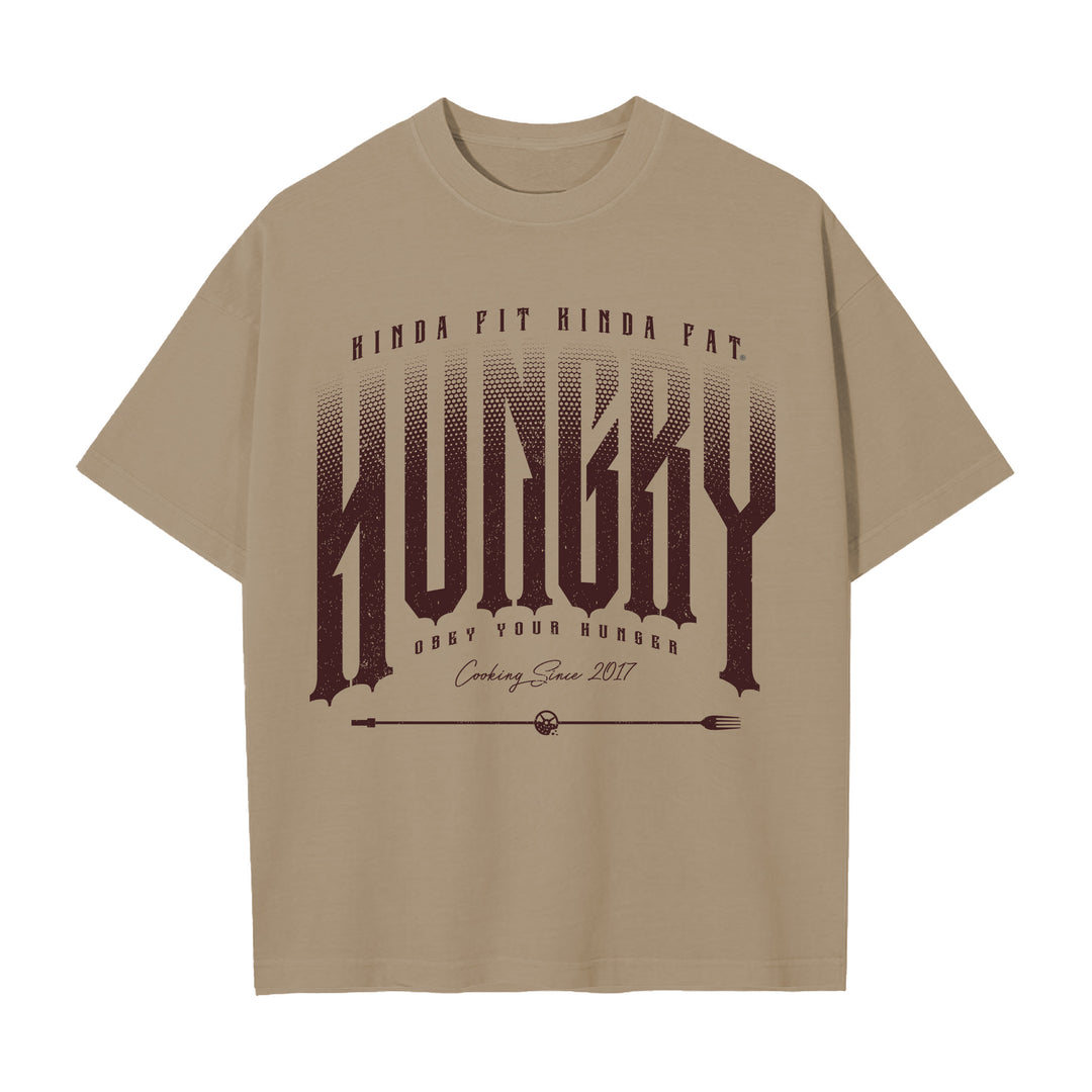 Hungry Premium Oversized T-Shirt