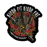 Iron Wings Vinyl Sticker
