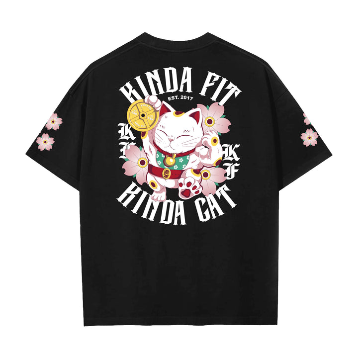 Kinda Cat Premium Oversized T-Shirt