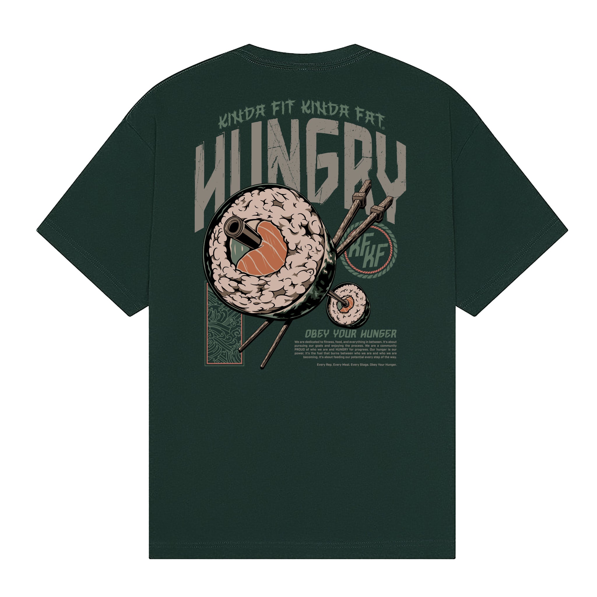 Strong Sushi Deluxe Cotton T-Shirt