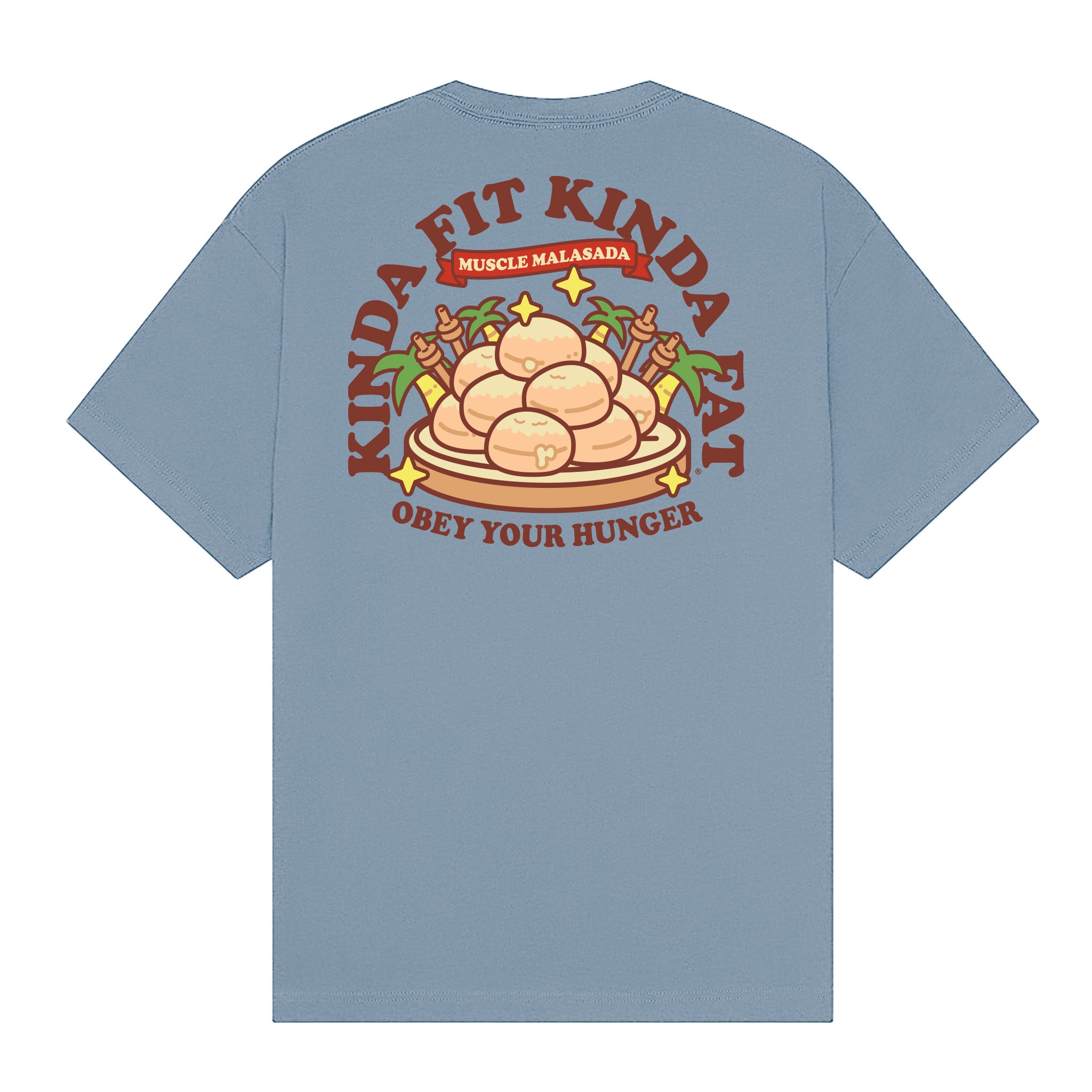 Muscle Malasada Deluxe Cotton T-Shirt