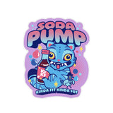 Soda Pump Vinyl Sticker