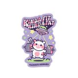 Udder Strength Vinyl Sticker
