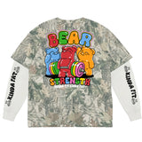 Bear Strength Camo Layered Longsleeve