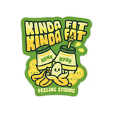 Peeling Strong Vinyl Sticker