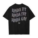 Kinda Gay Premium Oversized T-Shirt