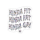 Kinda Gay Vinyl Sticker
