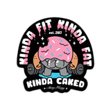 Kinda Caked Vinyl Sticker