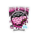 Glazed Donut Weight Vinyl Sticker