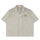 KFKF Badge Short Sleeve Button Up