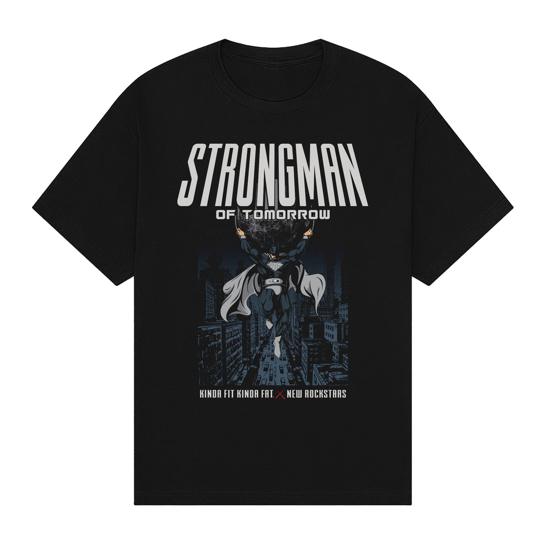 KFKF x New Rockstars: Super Strongman Deluxe Cotton T-Shirt