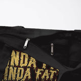 Plateroni Pizza Zippered Tote Bag