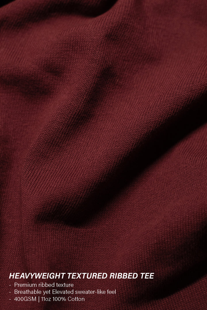 Trojan Heavyweight Textured Ribbed Tee