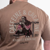 Caffeine & Creatine Deluxe Cotton T-Shirt