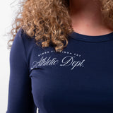 KFKF Athletic Dept. Women's Longsleeve Baby Tee