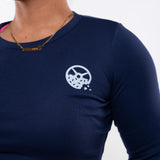 KFKF Athletic Dept. Women's Longsleeve Baby Tee