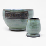 Milky Jade Matcha Bowl & Whisk Stand