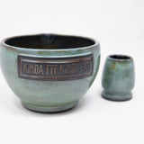 Milky Jade Matcha Bowl & Whisk Stand