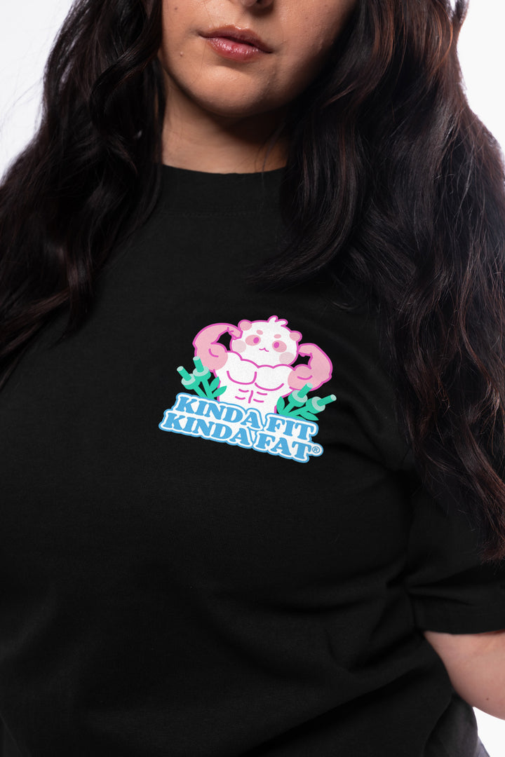 Strong Panda Premium Oversized T-Shirt