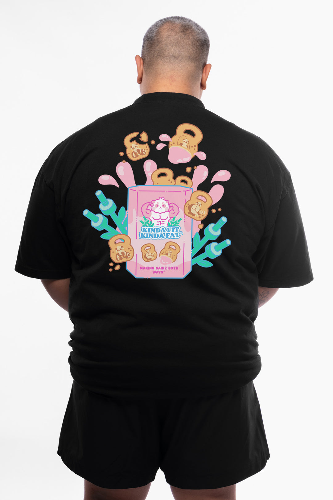 Strong Panda Premium Oversized T-Shirt