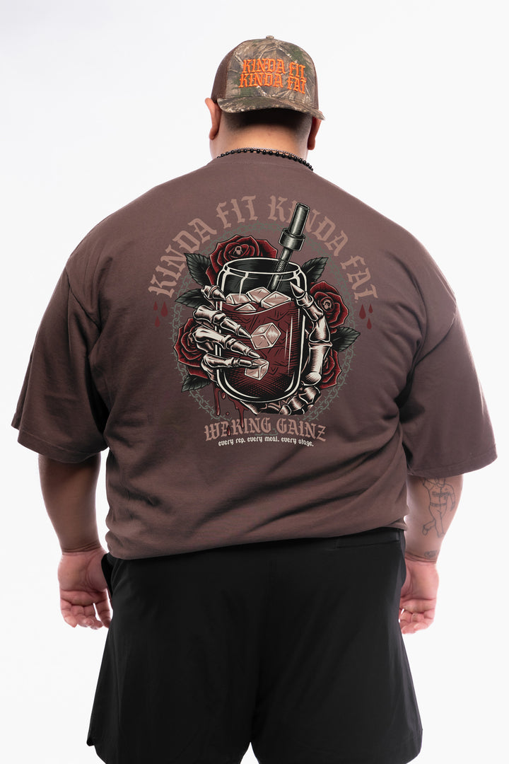 Swole Brew Premium Oversized T-Shirt