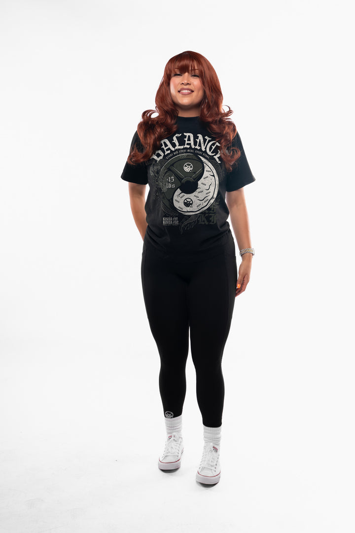 Balanced Gainz Premium Oversized T-Shirt